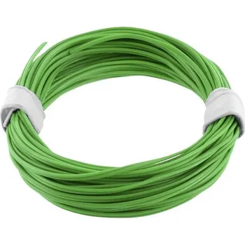 elektrický kabel econ connect KZL2X008GN5 lanko/ licna 2 x 0.08 mm² zelená 5 m