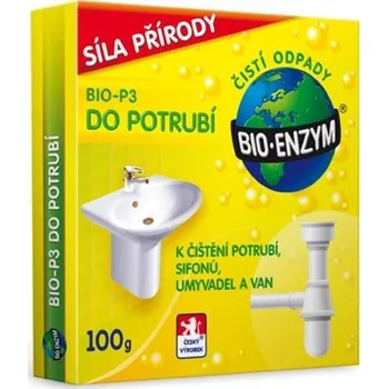 Pesticid Přípravek ke zprůchodnění ucpaného potrubí AGROBIO Bio P3 100g