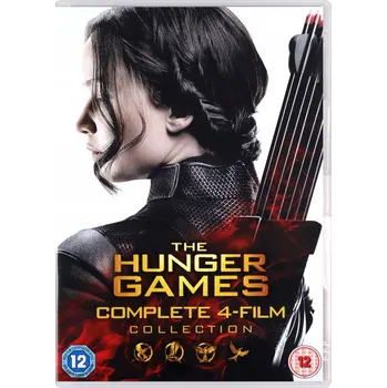 DVD film The Hunger Games: Complete 4-film Collection DVD kolekce (4 filmy)