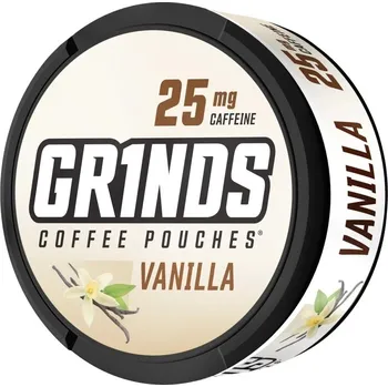 Káva GRINDS kávové sáčky 25mg VANILLA
