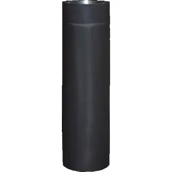 Kouřovod Ostatní Trubka pr.160mm kouřová, 1,5mm, délka 0,5m, ocel, černá