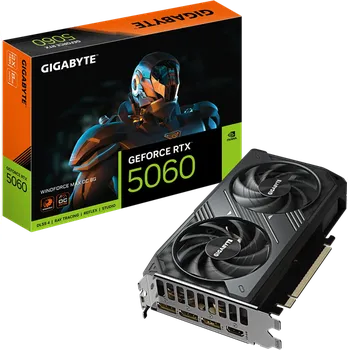 Grafická karta Gigabyte GeForce RTX 5060 Windforce Max OC 8 GB (GV-N5060WF2MAX OC-8GD)