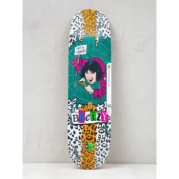 Skateboard Girl Skateboard Geering Out To Lunch (teal) 8.5