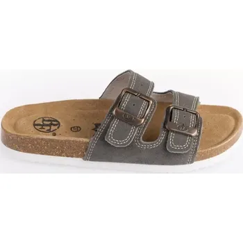 Dámské pantofle BF BY-213-12-99 Dámské pantofle v šedé barvě 41