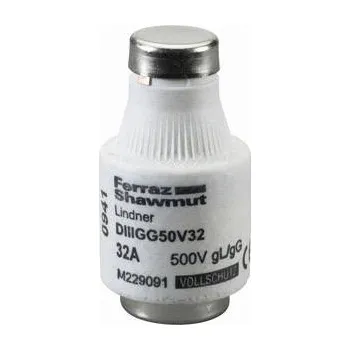 Mersen 00598.050700 pojistka diazed Velikost pojistky = DIII 50 A 500 V