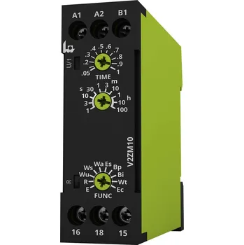 Relé tele V2ZM10 12-240V AC/DC 125100 časové relé, 0.05 s - 100 h, 250 V/AC, 8 A, 1 ks