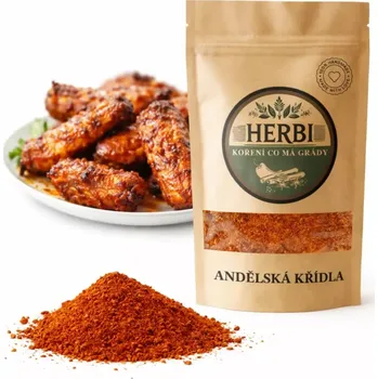 Herbi Andělská křídla, 50 g – pikantní směs na kuřecí křidélka