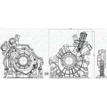 Olejové čerpadlo Olejové čerpadlo MAGNETI MARELLI 351516000084