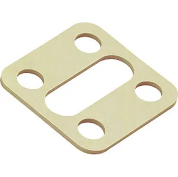 Ploché těsnění pro magnetickou ventilovou propojku provedení typu A série 210 béžová 16-8090-000 binder Množství: 1 ks