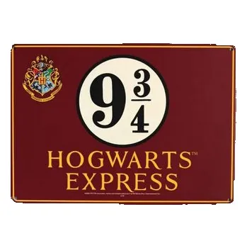 Plechová cedule Plechová dekorativní cedule na zeď Harry Potter: Nástupiště 9 3/4 (A5 14,8 x 21 cm)