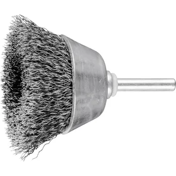 PFERD TOOLS Hrncový kartáč, neoppovaný, TBU Ø 50 mm, Ø 6 mm, ocelový drát Ø 0,30 POS TBU 5010/6 ST 0,30 43703001 5 ks