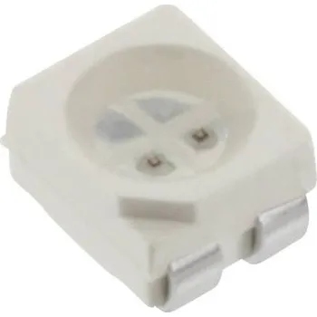 Polovodič TRU COMPONENTS vícebarevná SMD LED 3528 červená, zelená 130 mcd, 235 mcd 120 ° 20 mA 2.4 V