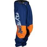 kalhoty KINETIC KHAOS, FLY RACING - USA 2023 dětské (bílá/modrá/oranžová,vel. 22) (M174-0021-22) (M174-0021-22)