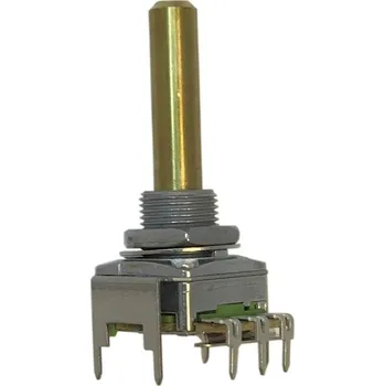 Potenciometr Potentiometer Service 63250-21600-3168/B100K, RD1601F-40F4-30R-B100K-601 otočný potenciometr, 1cestný , Mono, 0.2 W, 100 kΩ, 1 ks
