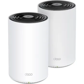 Počítač WiFi router TP-Link Deco PX50(2-pack) AX3000 + G15000, WiFi 6E, 1x 2.5GLAN, 2x GLAN / 574Mbps 2,4GHz/ 2402Mbps 5GHz