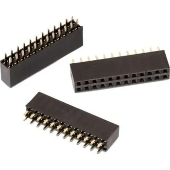 Elektrický konektor Konektor PCB, řada: WR-PHD, počet kontaktů: 72, počet řad: 2, rozteč: 2.54mm, orientace těla: Rovný