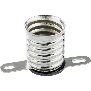 TRU COMPONENTS 794956 objímka pro žárovku Připojení mini lampy (patice): E10 připojení patice: pájecí očko 1 ks