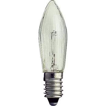 Dekorativní svítidlo Konstsmide 1042-030 vrcholová svíčka 3 ks E10 34 V čirá