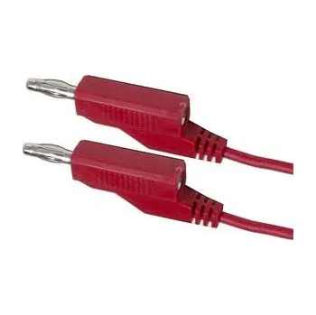 Měřicí kabel Propojovací kabel 0,35mm2/ 2m s banánky červený