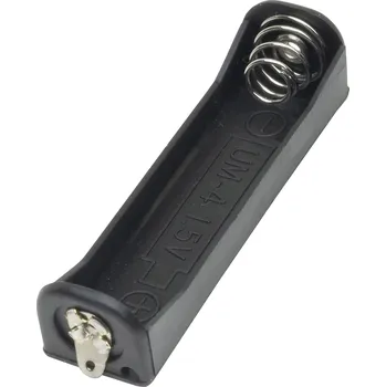 Držák baterie TRU COMPONENTS BH411-3D bateriový držák 1x AAA pájený konektor