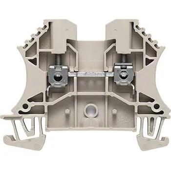 Weidmüller 1020000000-1 řadová svorka průchodky šroubovací Tmavě béžová 1 ks