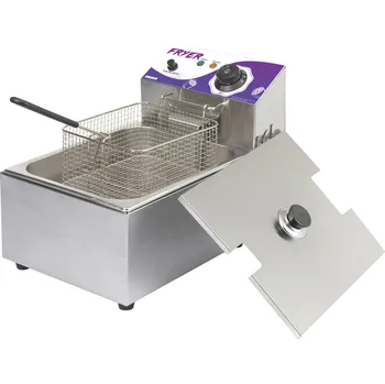 fritéza 6 l fritéza, 6 l, indikátor, nerezová ocel