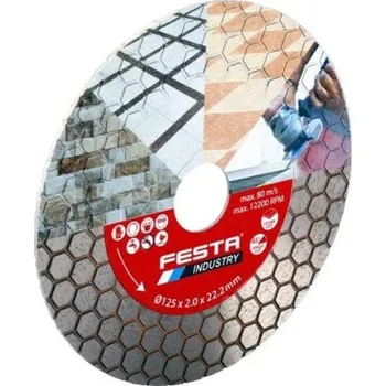Brusný kotouč Festa INDUSTRY řezný kotouč 125x2,0x22,2mm, diamantový