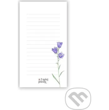 Záložka Trhací blok zvonček - Z našej prírody Z našej prírody