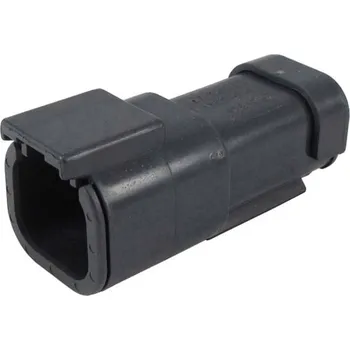 Elektrický konektor TE Connectivity DTM zástrčkový konektor na kabel 4, DTM04-4P-E005, 1 ks