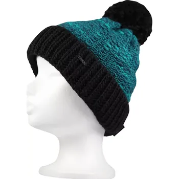 Čepice VOXX Čepice dámská pletená OPTIMA s bambulí TYRKYSOVÁ uni 111121