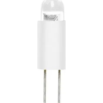 Barthelme 70117115 indikační LED bílá BiPin 3.17 mm 6 V/DC