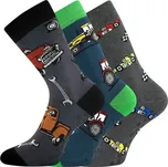 3PACK chlapecké ponožky Boma - Sibiř 08 ABS, mix A Barva: Mix barev, Velikost: 20-24