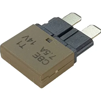 Autopojistky HansorCBE1-0714 automatická plochá pojistka, 14 V, 7.5 A, 1 ks