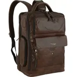 Batoh Aeronautica Militare Vintage AM-305-25 hnědá 18 L
