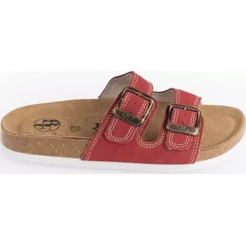 Dámské pantofle BF BY-213-15-99 Dámské pantofle v červené barvě 41