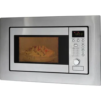 Mikrovlnná trouba Vestavná mikrovlnná trouba s grilem Bomann MWG 2215 EB, 622151, 800 W, nerez