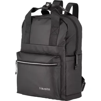 Městský batoh Travelite Basics Canvas Backpack Black 11 L TRAVELITE-96319-01