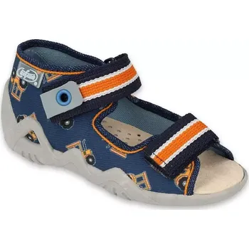 Chlapecké bačkory BEFADO 350P029 chlapecké sandálky kožená stélka 25 350P029_25