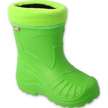 Chlapecké holínky BEFADO 162P108 holínky EVA KOLMAX 050 zelené zateplené vložkou 23 162PXY108 HOLINKY ZELENÁ_23