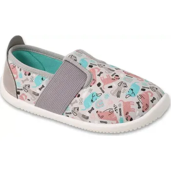 Dívčí obuv BEFADO 901X022 dívčí obuv SOFTER šedé pejsci 30 901XY022_30