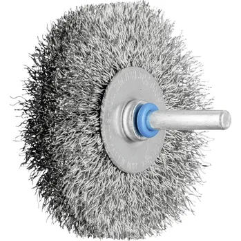 PFERD TOOLS Kulatý kartáč POS RBU Ø 70 x 15 mm Ø dříku 6 mm Ø drátu z ušlechtilé oceli Ø 0,30 POS RBU 7015/6 INOX 0,30 43701019 10 ks