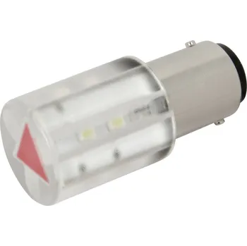 CML 18560350 indikační LED červená BA15d 24 V/DC, 24 V/AC 1300 mcd