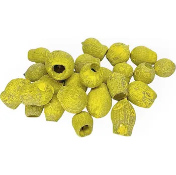 Zahradní dekorace FLOWERIO Eukalyptové plody Bell Gum 150g - vintage žluté