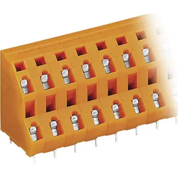 WAGO 736-603 dvojřadá svorka 2.50 mm² Pólů 6 oranžová 1 ks