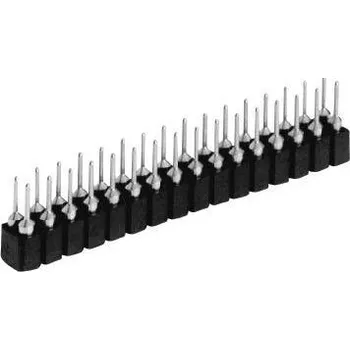 Elektrický konektor W a P Products precizní dutinková lišta Počet řádků: 2 Počet kontaktů v řadě: 5 257-010-2-50-00-6 1 ks