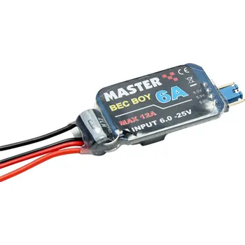 RC vybavení Master Modellbau regulátor napětí BEC 6 - 25 V 6 A