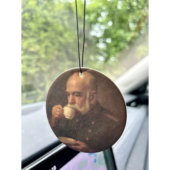 Vůně do auta Vůně do auta František Káva a sušenky - Káva&amp;sušenky