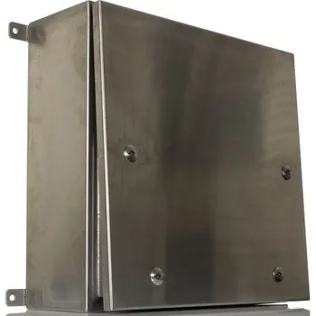 Elektroinstalační krabice Nástěnná krabice IP69K Nerezová ocel 304 Bez nátěru 500 x 500 x 200mm