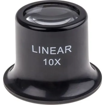 Lupa Povrchová kontaktní lupa 10xnásobné zvětšení 25mm RS PRO