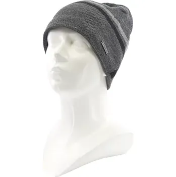 Čepice VOXX Čepice pánská pletená IONIQ zimní ŠEDÁ uni 119808